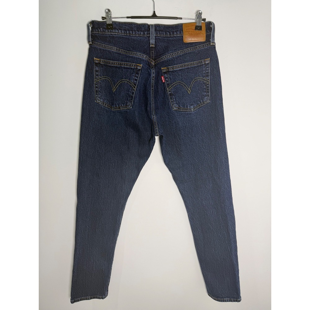 Levis Premium 501 Skinny Jeans Dark Wash High Rise Button Fly W29 L29 29502-0262